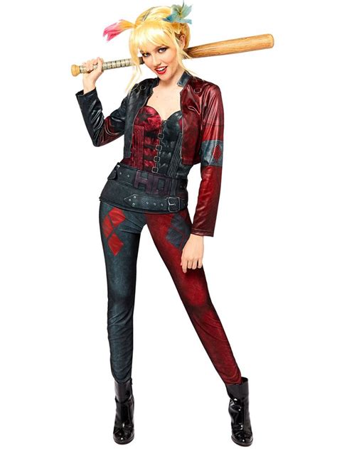 Disfraz De Harley Quinn Escuadrón Suicida Para Mujer Partyes