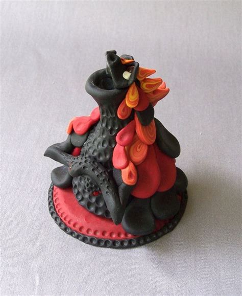 Use incense burner when you burn incense cones, it is important to check whether or not the incense burner can take the heat of it. Smokin' Dragon Cone Incense Burner | Polymer clay candle ...
