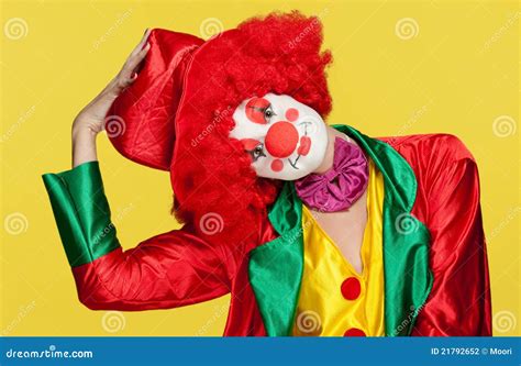 Colorful Clown Stock Photo Image Of Funny Portrait 21792652