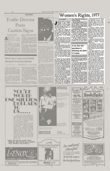 Womens Rights 1977 The New York Times
