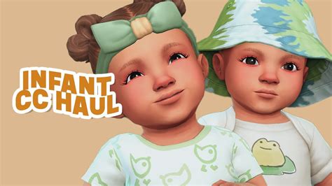 The Sims 4 Infants Cc Haul Cc List Youtube