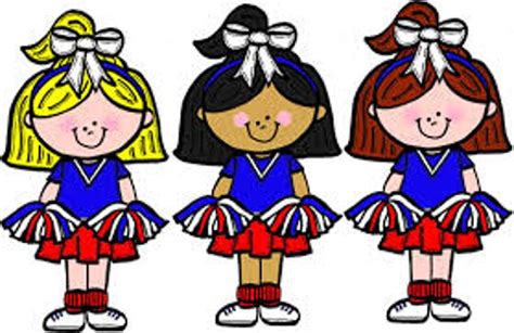 Cheerleader Clipart Group Cheerleader Group Transparent Free For