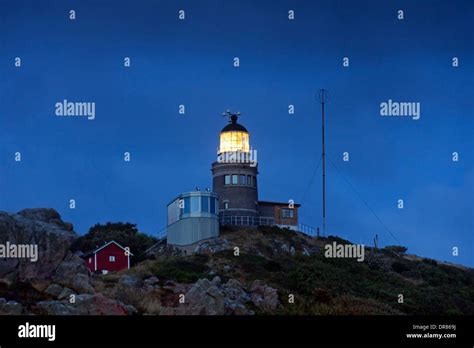 The Kullen Lighthouse At Night By The Mouth Of Resund At Kullaberg Kullens Fyr H Gan S