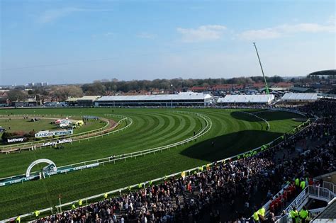 Time Lapse At Aintree Racecourse In Liverpool 2019