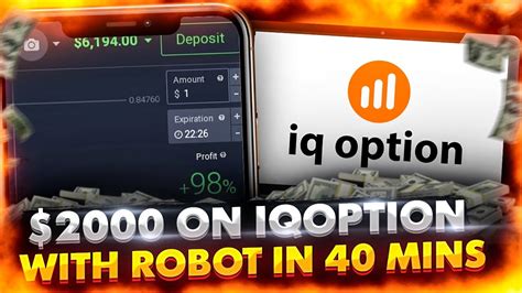 Binary Options Trading Robot Made 2000 For Me On Iq Option Youtube