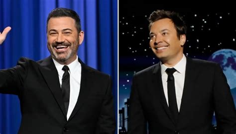 Jimmy Fallon Jimmy Kimmel Swap Late Night Shows For April Fools’ Day