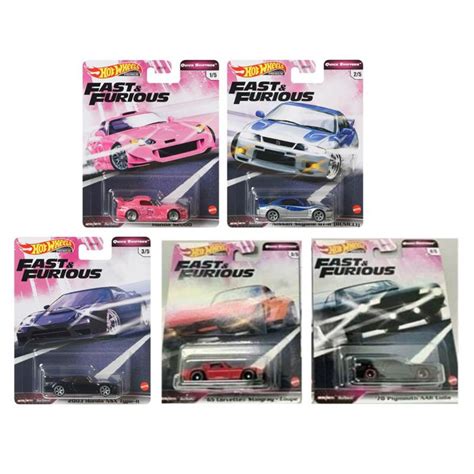 2020 Hot Wheels Fast And Furious Quick Shifters Set Of 5 Cars 164 Gbw75 956j 887961816778 Ebay