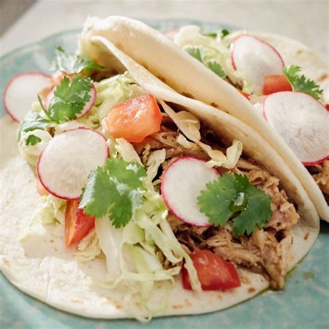 And while they could easily be a meal on their own, rounding out the plate with an equally simple side dish makes the meal feel complete. Pulled Pork Tacos | Recipe | Pulled pork tacos, Pulled pork tacos recipe, Pork tacos