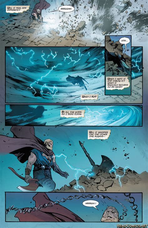 The Unworthy Thor 2016 4 Page 14 Marvel Artwork Comic Book Layout