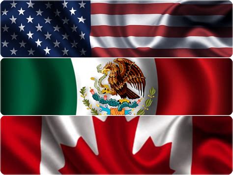 Bandera De Mexico Y USA