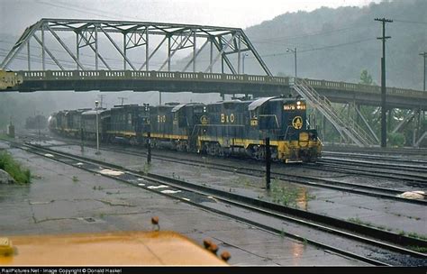 Grafton Wv 1972baltimore And Ohio Mixed Freight Baltimore And Ohio