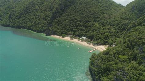 Seascape Of Caramoan Islands Camarines Sur Philippines Stock Image Image Of Camarines