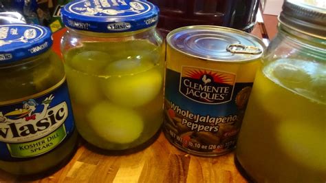 Easy Pickled And Jalapeno Eggs Youtube