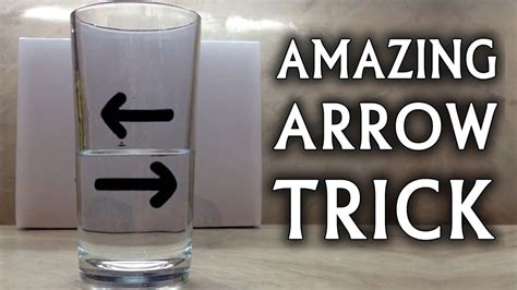 The Reversing Arrow Illusion An Amazing And Easy Trick For All Ages