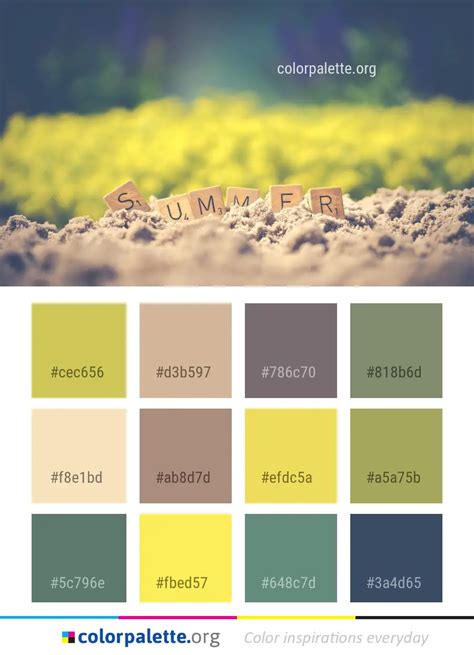Yellow Sky Morning Color Palette
