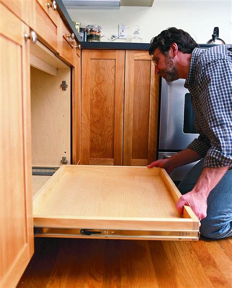 Pull out shelves are a great way to. How to Install a Pull-Out Kitchen Shelf | Pull out kitchen ...