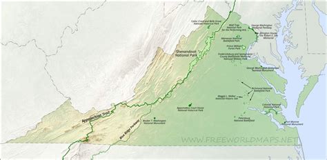 National Parks In Virginia Map Osiris New Dawn Map