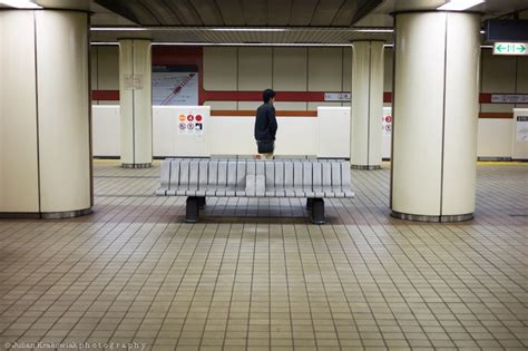Photographer And Photojournalist In Nagoya Japan Subway Story Photo