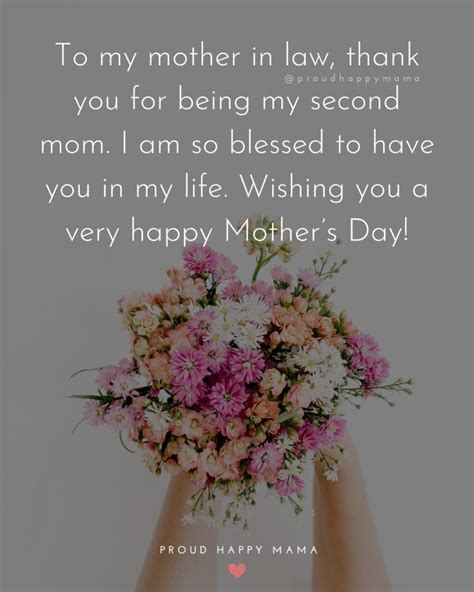50 Best Happy Mothers Day Quotes For Mother In Law With Images Happy Mother Day Quotes