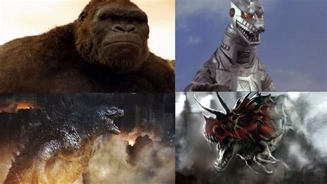 O temível mechagodzilla , feito de metal e um rival à altura para o lendário rei dos monstros. Kong & Godzilla vs Mechagodzilla & Ultimasaurus (Scaled Up ...
