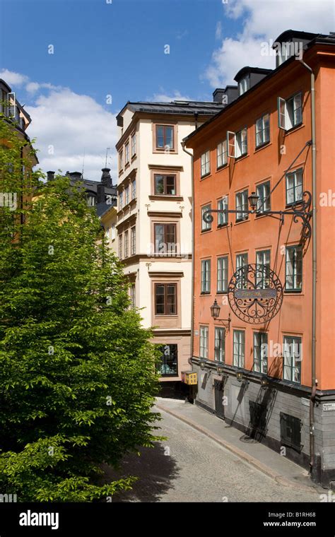 Gamla Stan Historic Centre Of Stockholm Sweden Scandinavia Europe