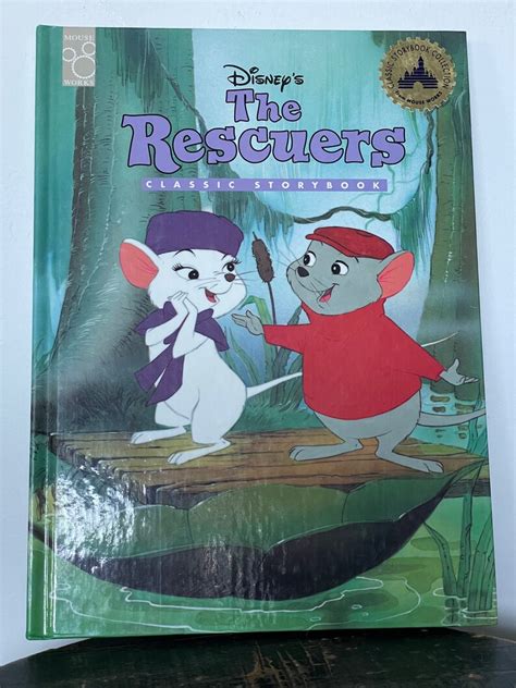 Disney S The Rescuers Classic Storybook Hardcover Book Etsy My XXX Hot Girl