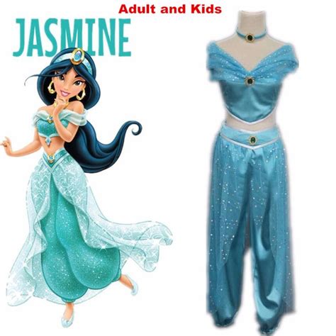 Buy Aladdin Princess Jasmine Cosplay Costume Adult