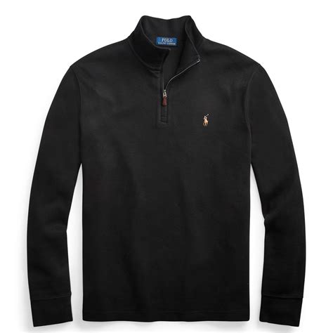 Polo Ralph Lauren Estate Fleece Quarter Zip Sweater Men 14 Zip