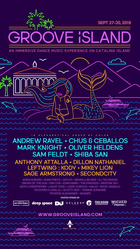 Groove Island Announces 2019 Headliners And Hosted Stages Your Edm