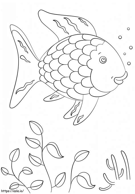 1576221766 Rainbow Fish Coloring Page