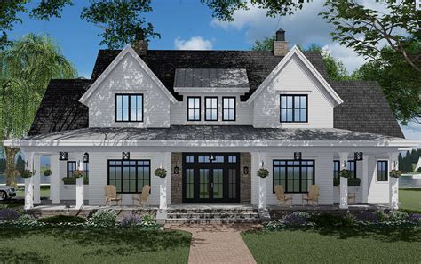 Check spelling or type a new query. Modern Farmhouse Plan: 2,570 Square Feet, 3 Bedrooms, 3.5 ...
