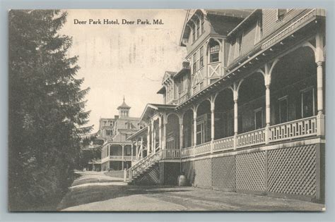 Deer Park Hotel Deer Park Maryland—garrett County Md Antique Oakland Md