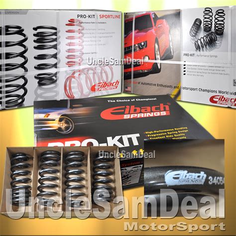 Purchase Eibach Pro Kit Lowering Sport Springs Set Infiniti G X Awd Coupe Dr Only In Rowland