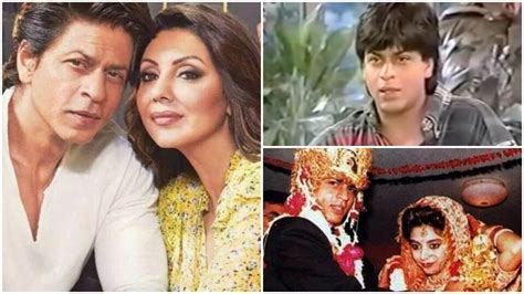 When Shah Rukh Khan Trolled In Laws On Wedding Day Chalo Gauri Burka Pehno Bollywood