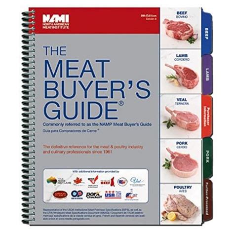 Books On Meat And Butchering The Meat Buyers Guide Meat Lamb Veal