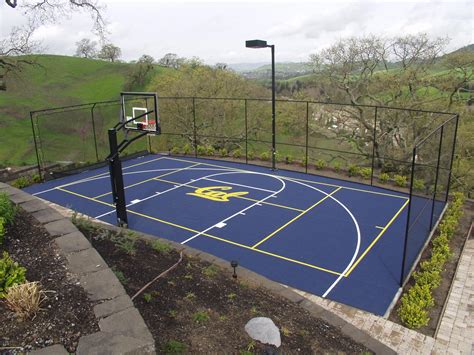 Basketball Half Court Sport Court