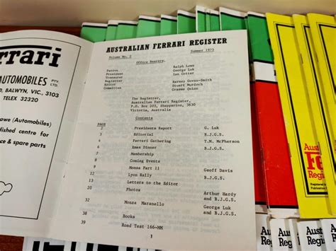 7,400 ferrari 328s were produced by the time the model was replaced by the new 348 in 1989, bringing the total for. FERRARI: A range of Australian Ferrari Register Newsletters from 1975 to 1995 - Price Estimate ...