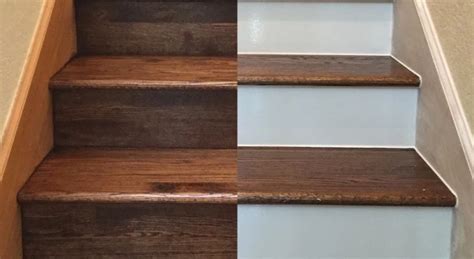 White Stair Risers Vs Wood What Looks Performs Best