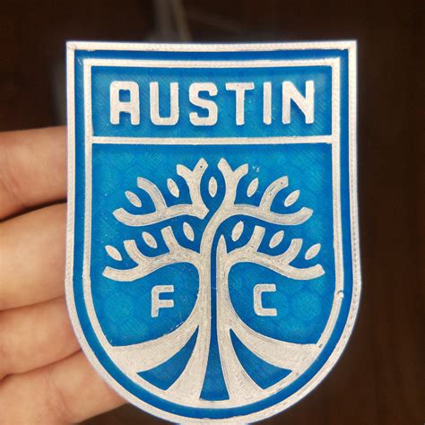 3d Printable Austin Fc Logo By Anthony Reitan