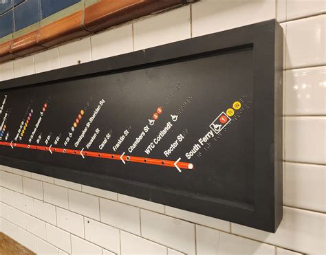 Nyc Subway Sign Maps — Touch Graphics