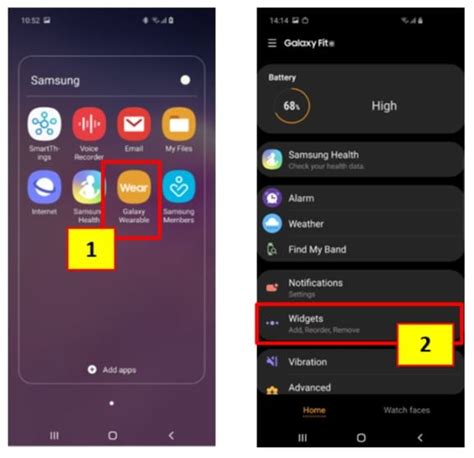 How To Customize Your Samsung Galaxy Fit E Widgets Samsung Support