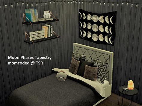 The Sims Resource Moon Phases Tapestry Mesh Required