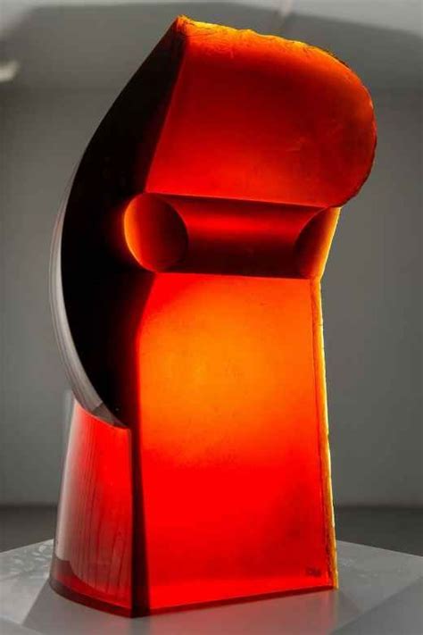 Geometric Glass Sculptures By Stanislav Libensky Design Is This Glass Sculpture Glass Art