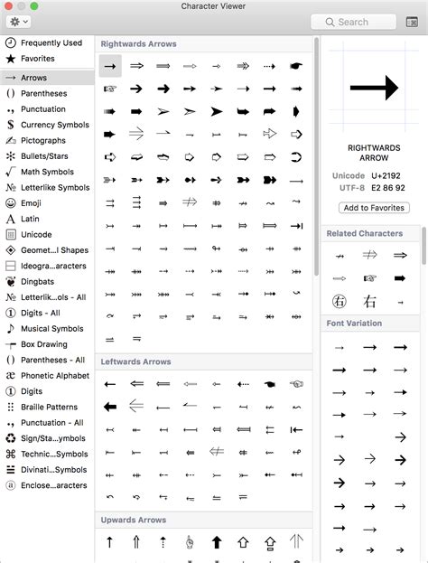 Special Characters And Symbols