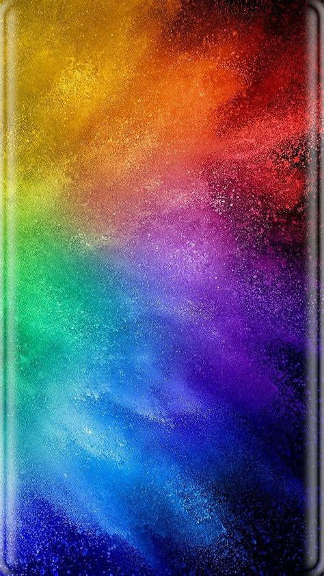 Rainbow Bursts Wallpaper Ombre Watercolor Rainbow Background 132193