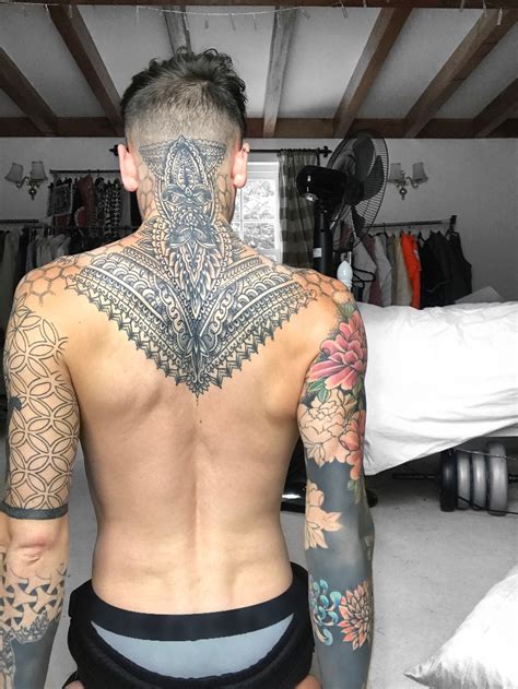 30 Back Neck Tattoos For Men The Fshn