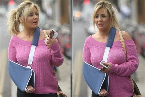 Big Brothers Rebecca Jane Spotted With Her Arm In A Sling After Being