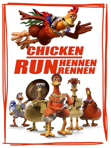 Having been hopelessly repressed and facing eventual certain death at the chicken farm where they are held, rocky the rooster and ginger the chicken decide to rebel against the evil mr. Chicken Run (2000) - Posters — The Movie Database (TMDb)