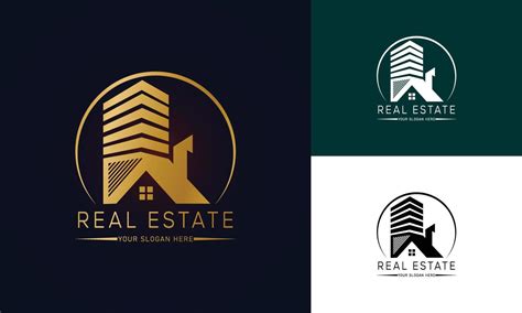 Real Estate Logo Realtor Logo Property Logo Design Vector Template