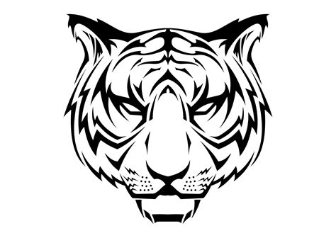 Gambar Download Gambar Kepala Harimau Vector Coreldraw Cdr Vectorzy Di